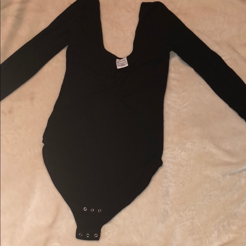 Black PINK VICTORIA SECRET BODY SUIT!!